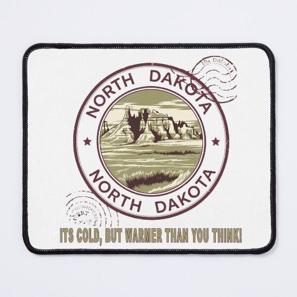 Item preview, North Dakota Postal Seal designed and sold by Island Gift Lounge.