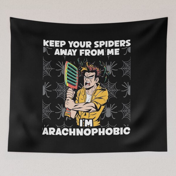 Item preview, Keep Your Spiders Away From Me I'm Arachnophobic Funny designed and sold by Dressed For  Duty.