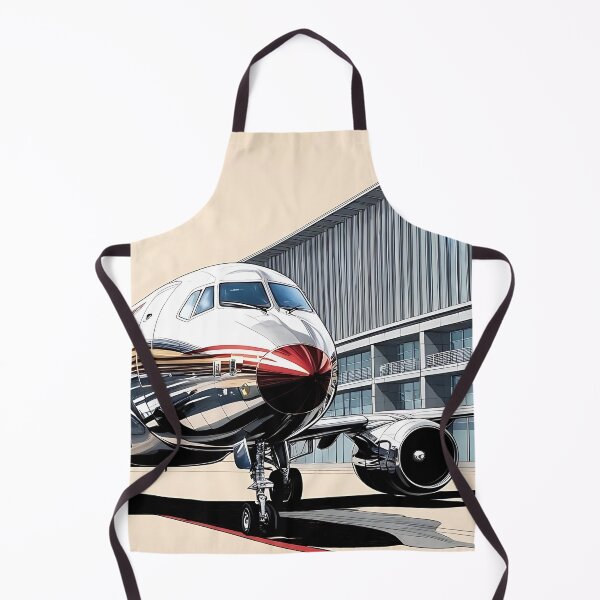 Item preview, Vintage Airplane Illustration - Parked Next to the Terminal designed and sold by EMairplanes.