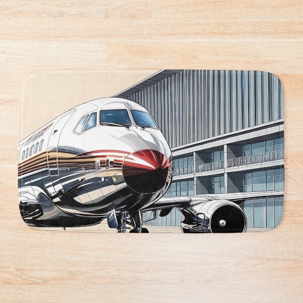 Item preview, Vintage Airplane Illustration - Parked Next to the Terminal designed and sold by EMairplanes.