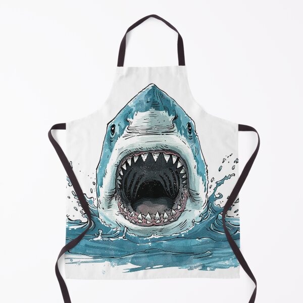 Item preview, Shark attack designed and sold by Wylkerd.