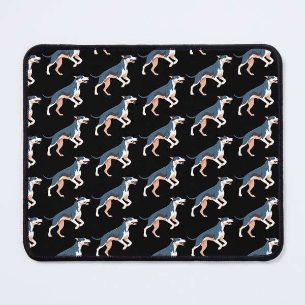 Item preview, Illustration of Jumping Energetic Dog with Glowing Edges designed and sold by artwaves.