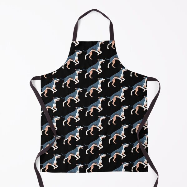 Item preview, Illustration of Jumping Energetic Dog with Glowing Edges designed and sold by artwaves.