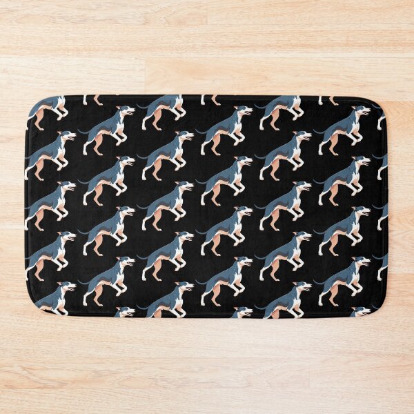 Item preview, Illustration of Jumping Energetic Dog with Glowing Edges designed and sold by artwaves.
