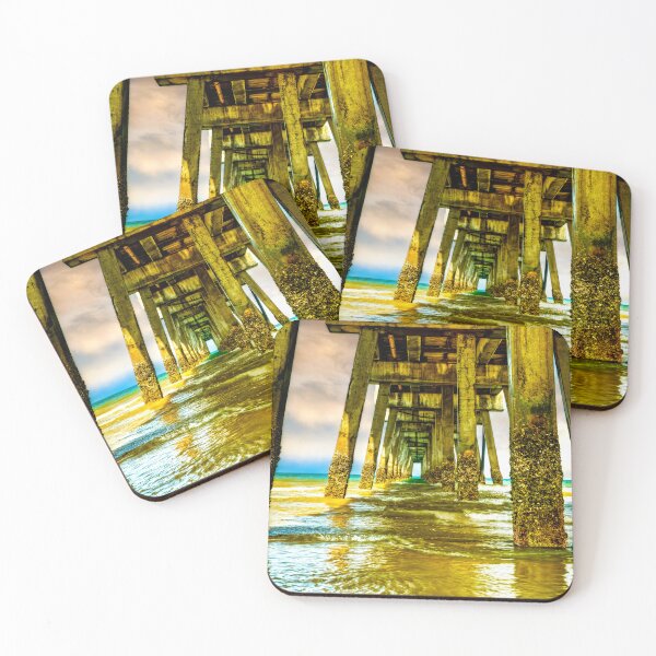 Item preview, Jacksonville Beach Pier Underneath designed and sold by Kay Brewer.