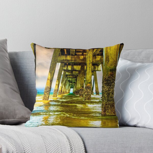 Item preview, Jacksonville Beach Pier Underneath designed and sold by Kay Brewer.