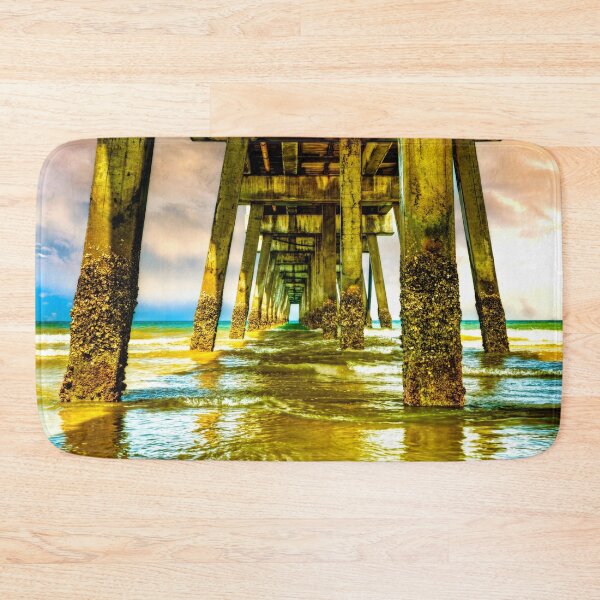 Item preview, Jacksonville Beach Pier Underneath designed and sold by Kay Brewer.