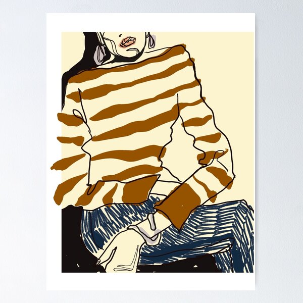 Stripes lover Poster