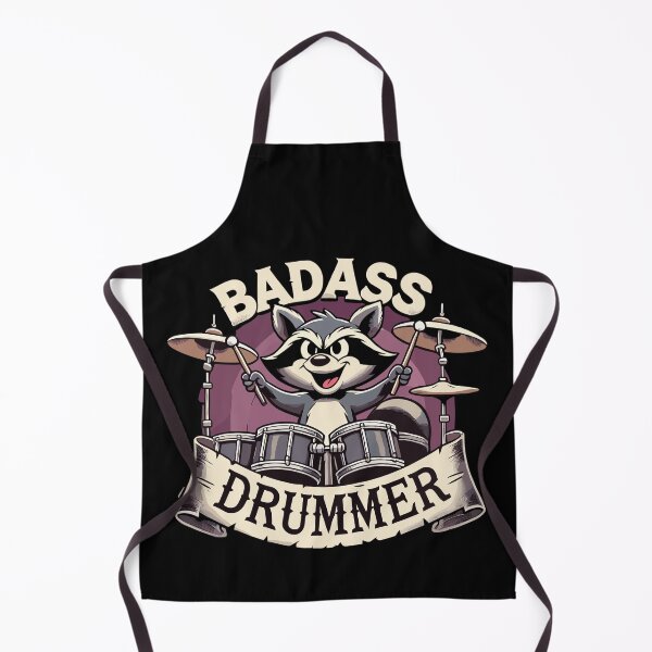 Item preview, Tough Drummer Raccoon Cool Gift designed and sold by Pineapple-Tree.