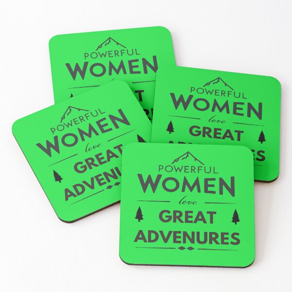 Item preview, Powerful Women Love Great Adventures - Hiking - Women designed and sold by MSMPrintDesign.