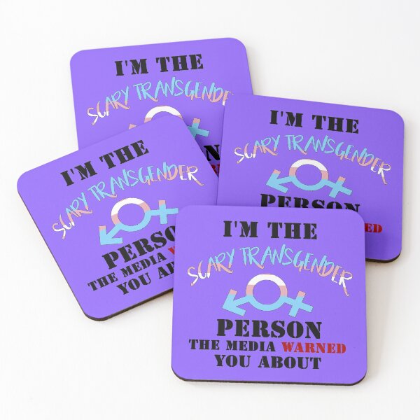 Item preview, Funny Im The Scary Transgender Person T - Shirt LGBT Pride designed and sold by theshirtinator.