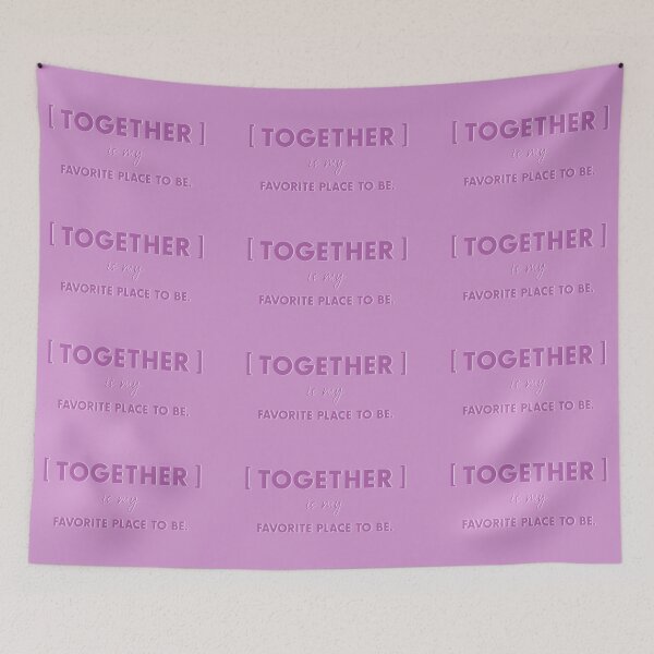 Item preview, [TOGETHER] is my favorite place to be, Unique designed and sold by villacreativa.