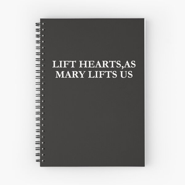 Item preview, Lift Hearts, As Mary Lifts Us designed and sold by ComeToKnowMary.