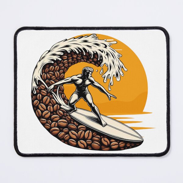 Item preview, the great wave of coffee designed and sold by zingbing.