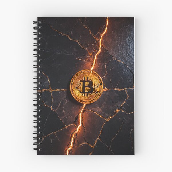 Item preview, Bitcoin Core: Lava Cracked Marble Wall designed and sold by RK - Shop.