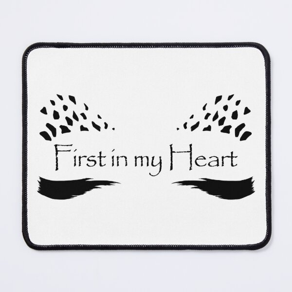 Item preview, First in my Heart - Romance quote from Baldur's Gate 3 designed and sold by Beware Dragons.