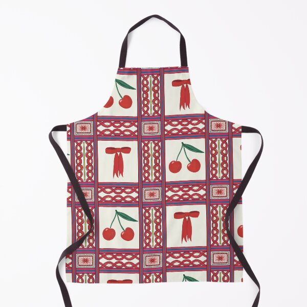 Item preview, Bow and Cherry Romance picnic Pattern - Illustration Jemma Jamie Skidmore designed and sold by Jemma Jamie Skidmore.
