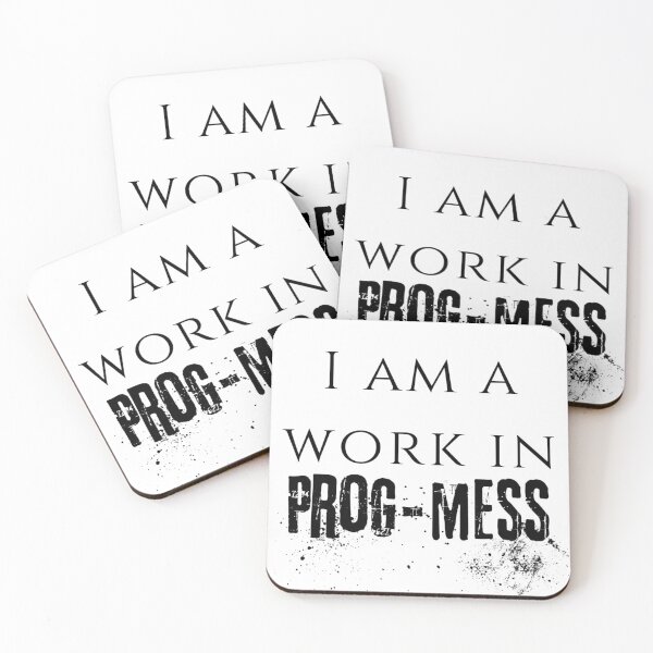Item preview, I am a work in progmess designed and sold by Skyeleigh and Spideough.