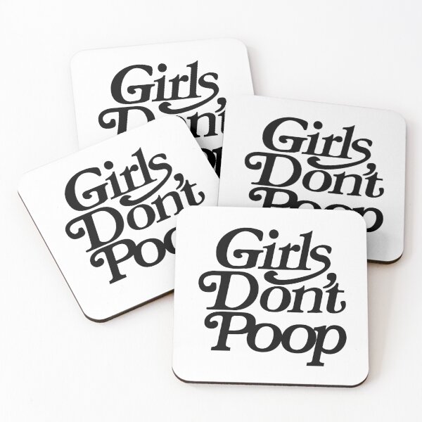 Item preview, GIRLS DONT POOP designed and sold by opeezy.