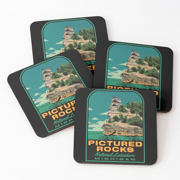Item preview, Pictured Rocks National Lakeshore Michigan designed and sold by HalpinDesign.