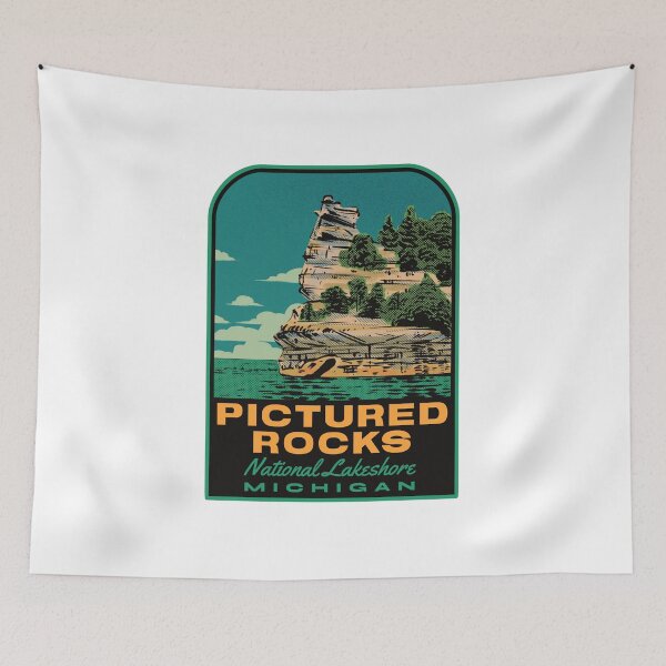 Item preview, Pictured Rocks National Lakeshore Michigan designed and sold by HalpinDesign.