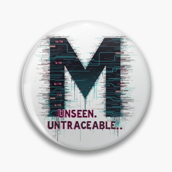 Item preview, Monero "Unseen Untraceable" Circuit Tee designed and sold by TrendVoyager.