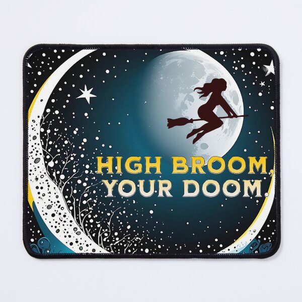 Item preview, Witches' Broom in the Night designed and sold by Schwefli.