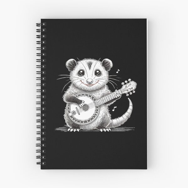 Item preview,   Funny Opossum Playing Banjo designed and sold by box-artshop.