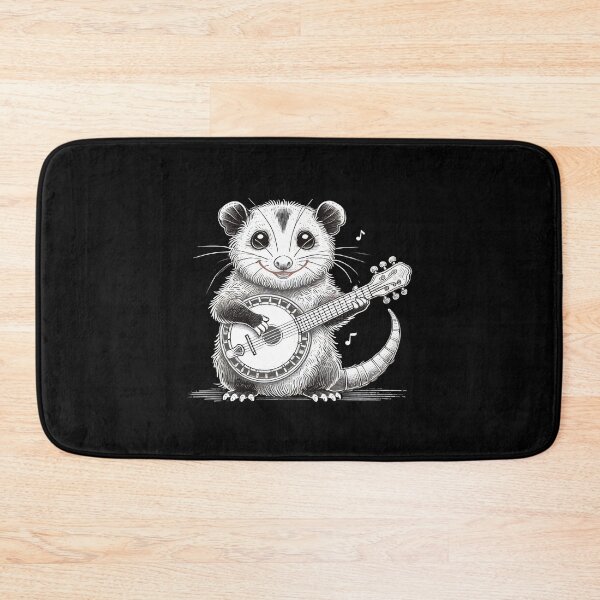 Item preview,   Funny Opossum Playing Banjo designed and sold by box-artshop.