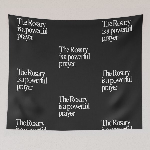 Item preview, The Rosary: A Powerful Prayer designed and sold by ComeToKnowMary.