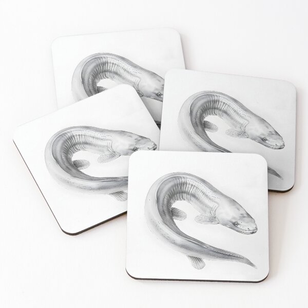 Item preview, Realistic electric eel pencil drawing designed and sold by Pencil-Art.