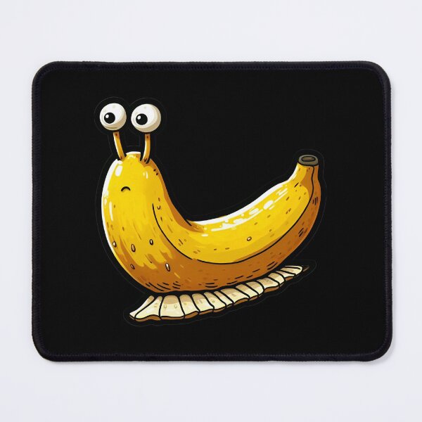 Item preview, Quirky Banana Slug Cartoon - Funny and Unique Illustration designed and sold by Psycho-Crazy.