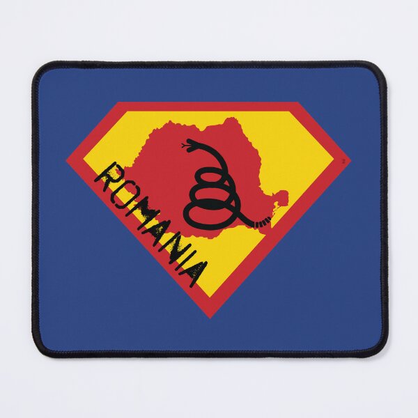 Item preview, ROMANIA SHIELD - Freedom Is The Superpower - Modern Gadsden Snake Flag - Dont Tread On Me SUPERHERO spellout design designed and sold by pelagio.