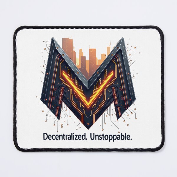 Item preview, Monero "Future Sentinel" Cyber Visor Tee designed and sold by TrendVoyager.