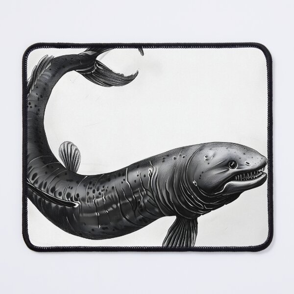Item preview, Realistic electric eel pencil drawing designed and sold by Pencil-Art.