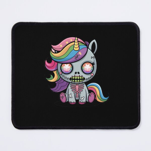 Item preview, Creepy Zombie Unicorn Horror Rainbow designed and sold by bukajart.