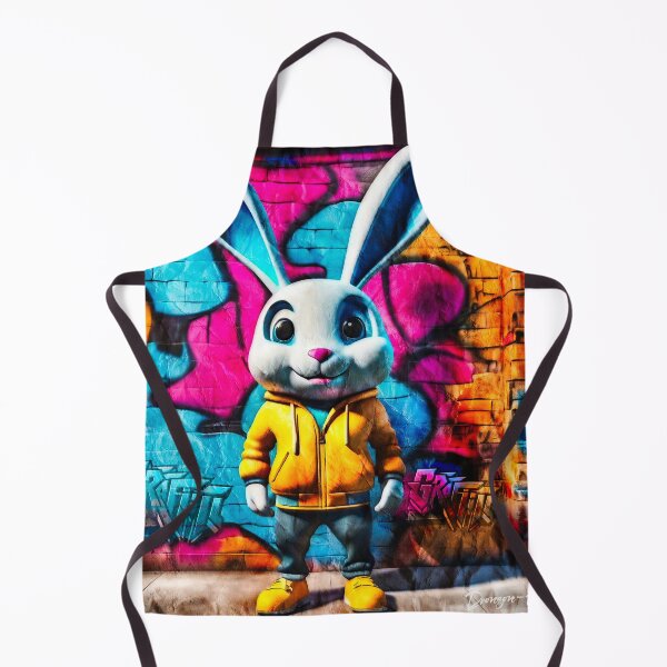 Item preview, Urban graffiti street art Bunny Rabbit designed and sold by Drone-tees.