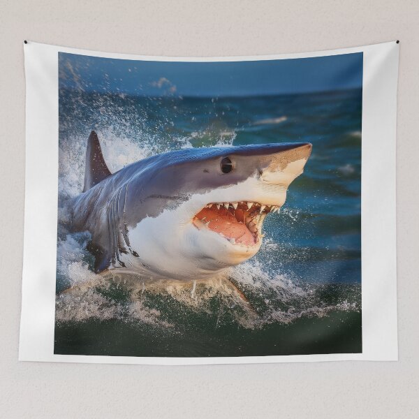 Item preview, Great White Shark designed and sold by Graham Prentice.