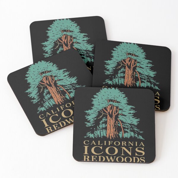 Artikelvorschau, Kalifornien Redwoods - Kalifornien Ikonen - Kalifornien Redwoods - Sequoia Bäume - Kalifornien Riesen entworfen und verkauft von JansenGS.