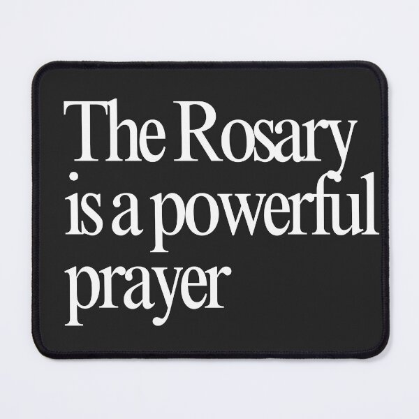 Item preview, The Rosary: A Powerful Prayer designed and sold by ComeToKnowMary.