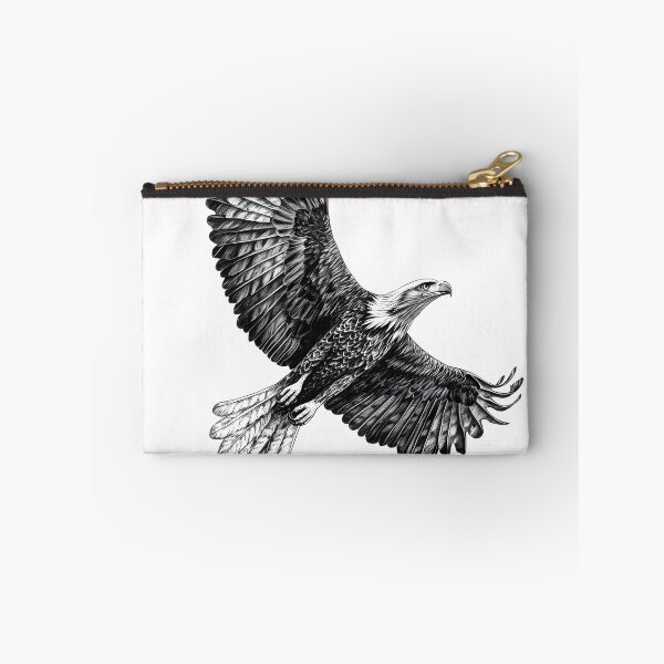Item preview, Realistic Bald Eagle pencil drawing designed and sold by Pencil-Art.