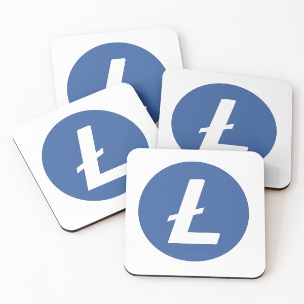 Item preview, Litecoin coin redesign designed and sold by Never Stop Trading.