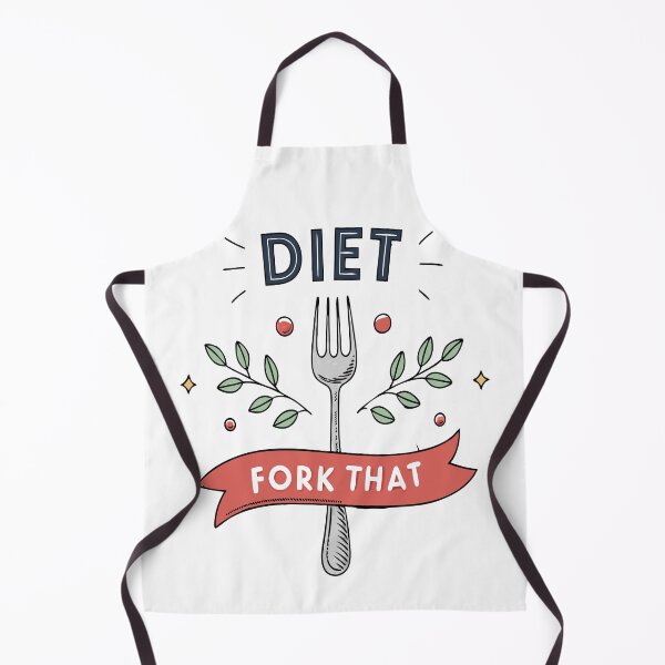 Item preview, Diet Fork That Funny Food Lover designed and sold by PunnyProducts.