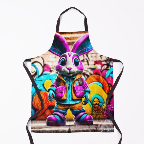 Item preview, Urban graffiti street art Bunny Rabbit designed and sold by Drone-tees.