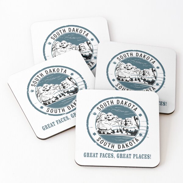 Item preview, South Dakota postal seal designed and sold by Island Gift Lounge.