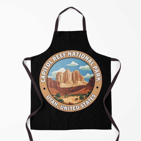 Item preview, Capitol Reef National Park Vintage Minimalist Badge designed and sold by Stylish Grapefruit Familia.