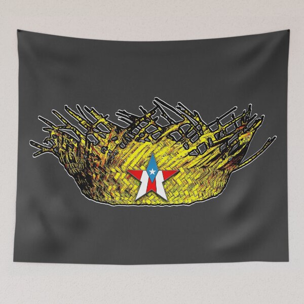 Item preview, Sombrero Jibaro Pava de Puerto Rico con Bandera Estrella de Puerto Rico designed and sold by SoLunAgua ..