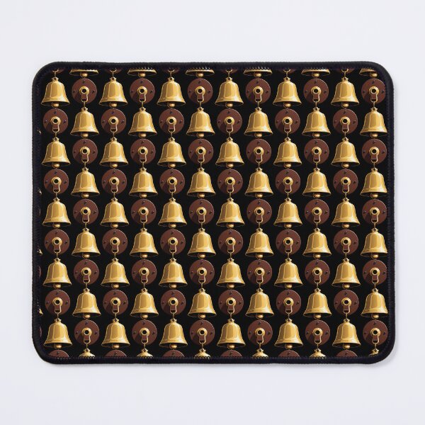 Item preview, Elegant Gold Bell Against Subtle Gradient Background designed and sold by artwaves.