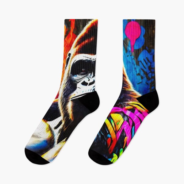 Item preview, Urban graffiti street art Gorilla designed and sold by Drone-tees.