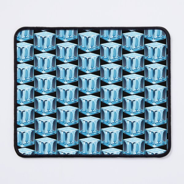Item preview, Stylized Melting Ice Cube with Soft Blue Tones designed and sold by artwaves.
